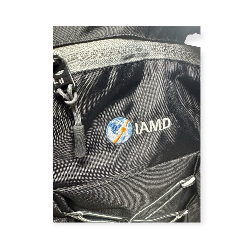 Black Summit Ridge IAMD Backpack Large Travel Bag School Work - Picture 5 of 7